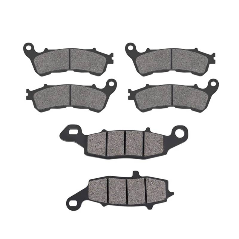Geeignet for S Straße VLR1800 TK Boulevard Touring C109RT C109R Motorrad Vorne Und Hinten Bremsbeläge(Front and Rear) von GXAOeUX