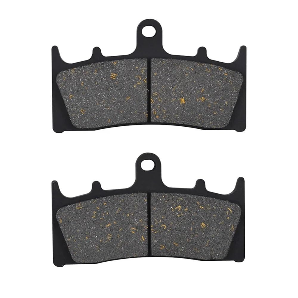 Geeignet for SUZUKIGSX1400 K1-K7 FE GSXR1000 K1 K2 GS1200SSK1 GV78A Modell Motorrad Vorne Und Hinten Bremsbeläge(1 Pair Front) von GXAOeUX