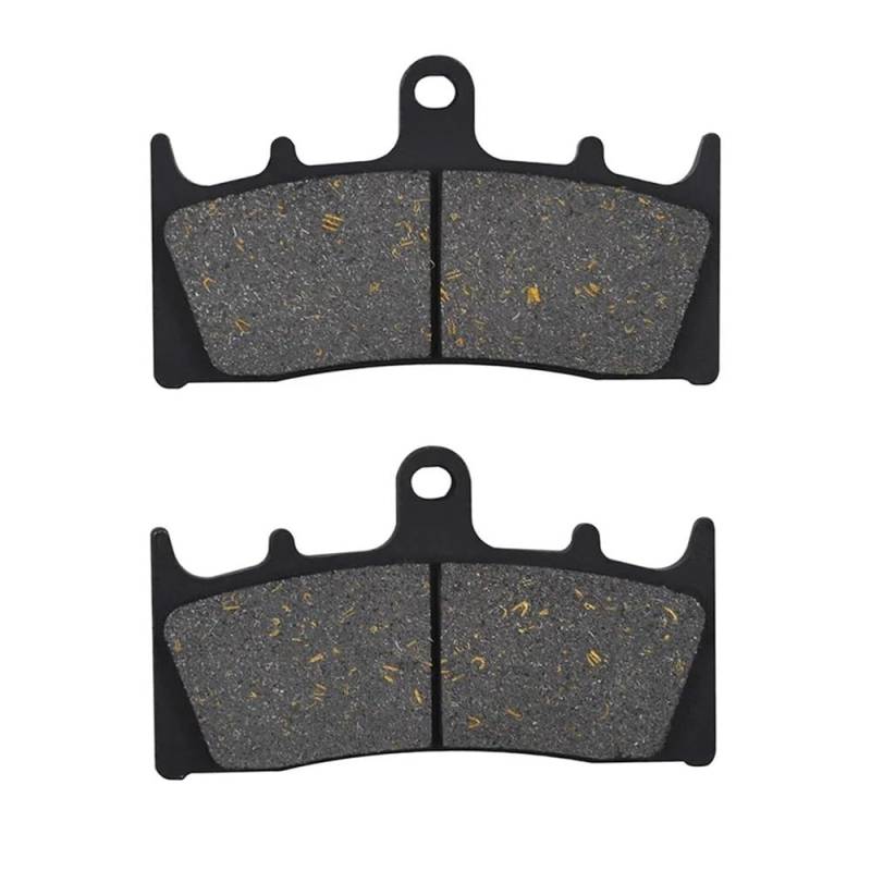 Geeignet for SUZUKIGSX1400 K1-K7 FE GSXR1000 K1 K2 GS1200SSK1 GV78A Modell Motorrad Vorne Und Hinten Bremsbeläge(1 Pair Front) von GXAOeUX