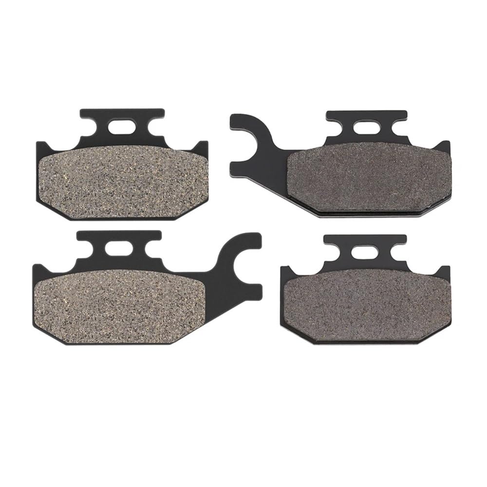 Geeignet for SUZUKILT-A400 LTF400 450 500 700 750 LTA450 LTA500 LTA700 ATV Motorrad Vorne Und Hinten Bremsbeläge(1 Set Front) von GXAOeUX