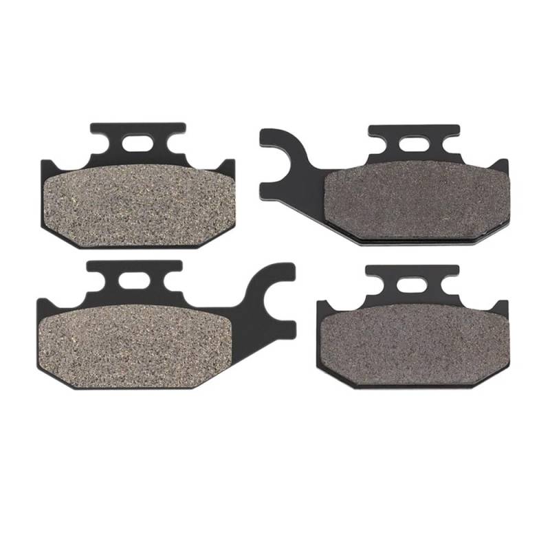 Geeignet for SUZUKILT-A400 LTF400 450 500 700 750 LTA450 LTA500 LTA700 ATV Motorrad Vorne Und Hinten Bremsbeläge(1 Set Front) von GXAOeUX