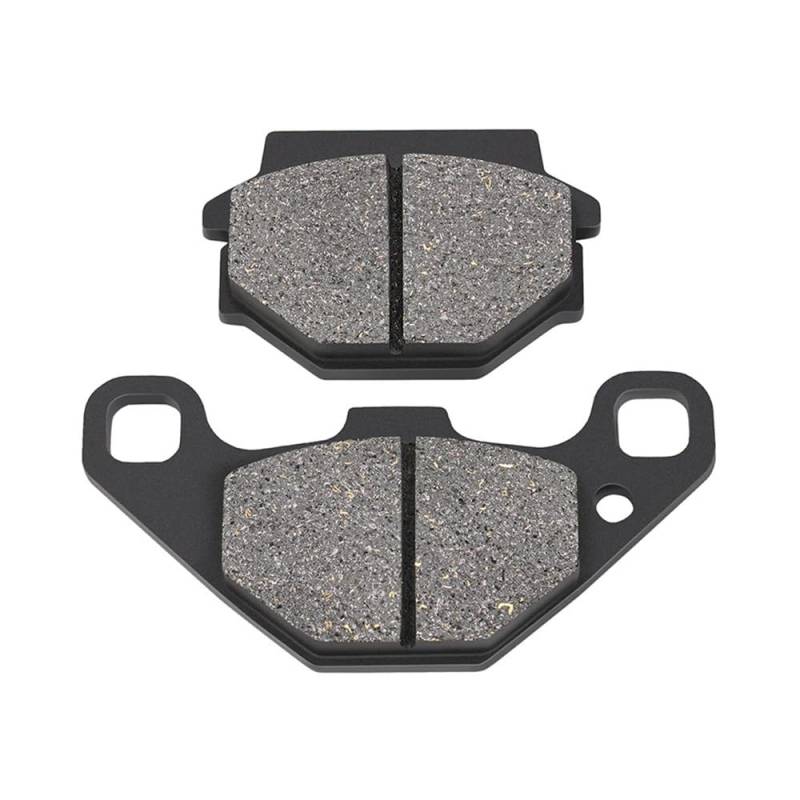 Geeignet for Straßenauto GSXR OR 50 ET GN 125 E ZR50 SLKX GS125 ESR/ESX GN125 Modell Motorrad Vorne und Hinten Bremsbeläge von GXAOeUX