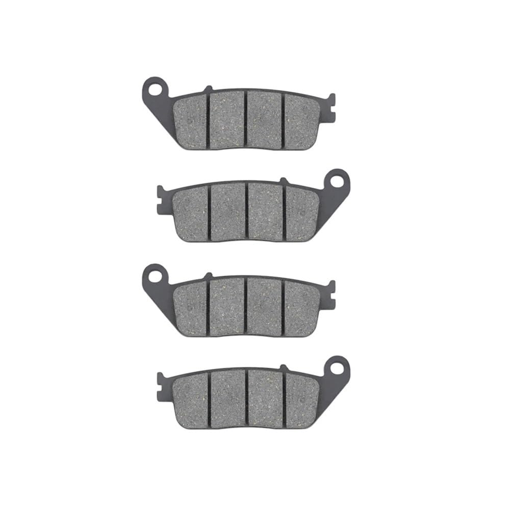 Geeignet for Streetcar GSX 400 Impulse Typ S RF R GSF 600Bandit AN650 Modell Motorrad Bremsbeläge Vorne(2 Pairs Front) von GXAOeUX