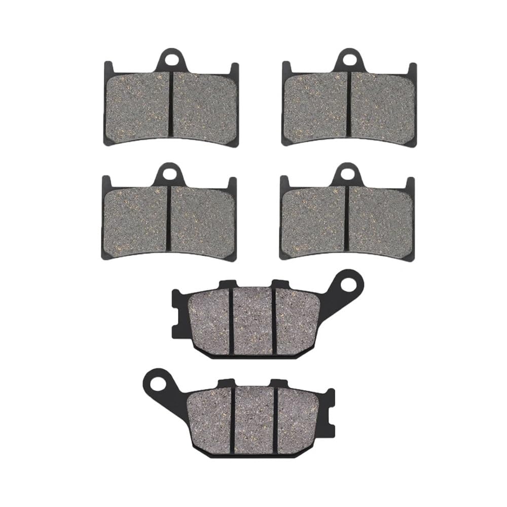Geeignet for YAMAHAFZ6 Zer S2 MT-07 MT-07A XSR700 MT-09 MT-09A und andere Modelle von Motorrad-Bremsbelägen vorne und hinten(Front and Rear) von GXAOeUX