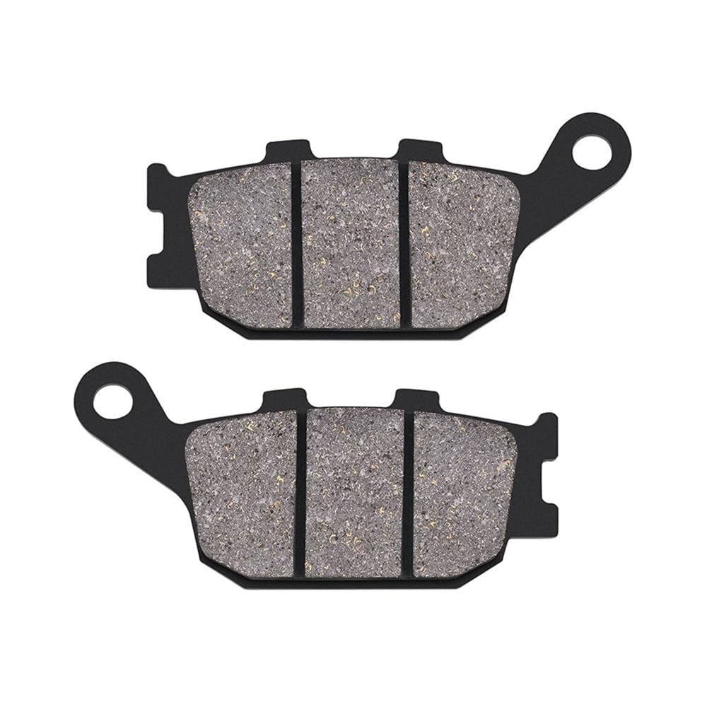 Geeignet for YAMAHAFZ6 Zer S2 MT-07 MT-07A XSR700 MT-09 MT-09A und andere Modelle von Motorrad-Bremsbelägen vorne und hinten(Rear) von GXAOeUX