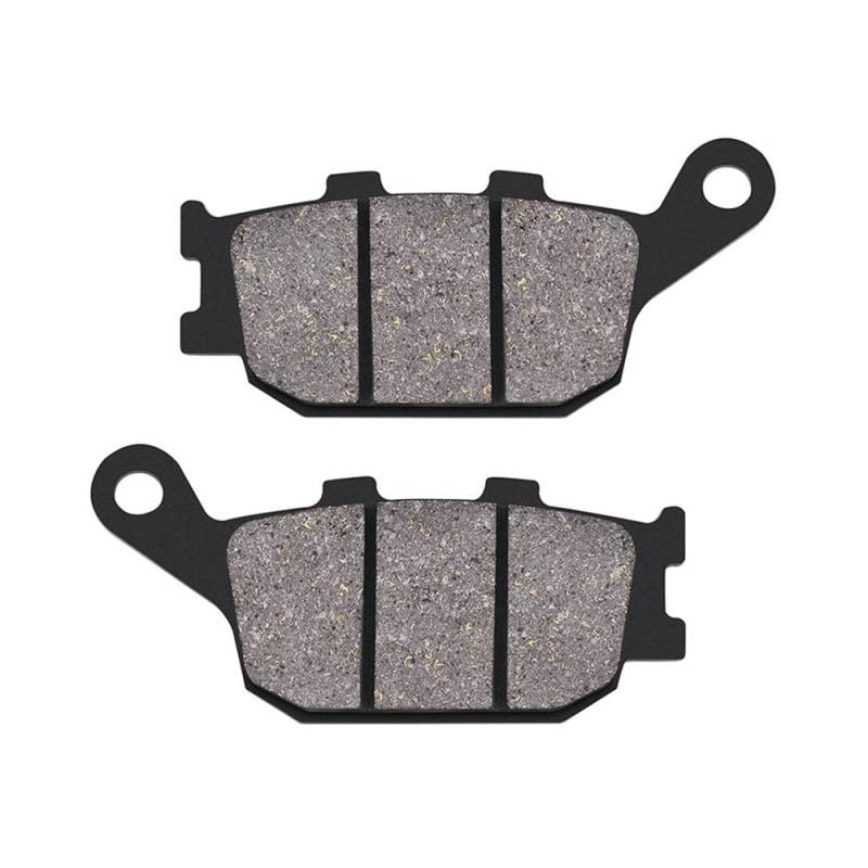 Geeignet for YAMAHAFZ6 Zer S2 MT-07 MT-07A XSR700 MT-09 MT-09A und andere Modelle von Motorrad-Bremsbelägen vorne und hinten(Rear) von GXAOeUX