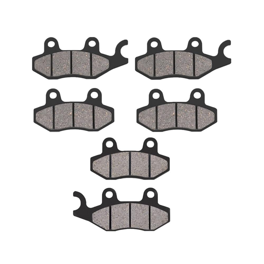 Geeignet for YAMHAXTZ750 Super Tenere 1989-1995 Motorrad Vorne Und Hinten Bremsbeläge(1 Set) von GXAOeUX