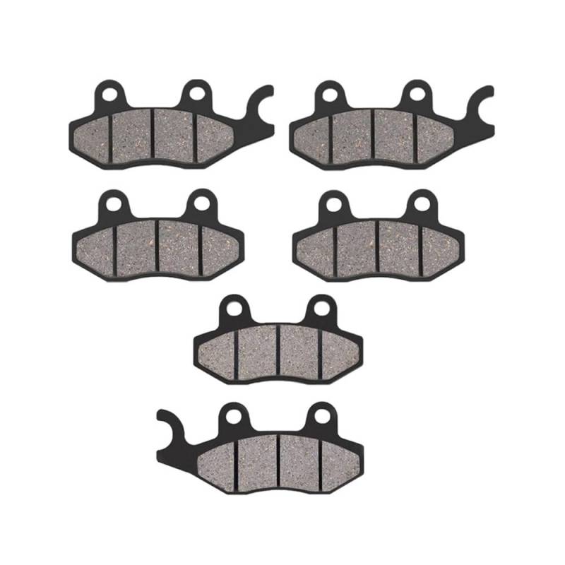 Geeignet for YAMHAXTZ750 Super Tenere 1989-1995 Motorrad Vorne Und Hinten Bremsbeläge(1 Set) von GXAOeUX