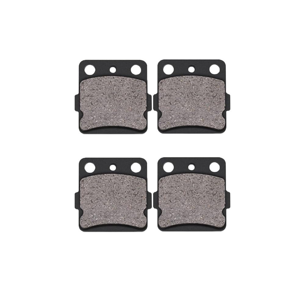 Geeignet for YFM350R YFM660R GRIZZLYYFM600 Hunter YFM 660 Modell Motorrad Vorne Und Hinten Bremsbeläge(2 Pairs) von GXAOeUX