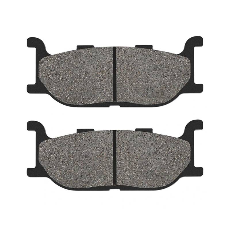 Geeignet for YamahaStreetCar XV125 Virago TDR125R TZR150 YP250 V-Star Modelle Motorrad vorne und hinten Bremsbeläge(1 Pair) von GXAOeUX