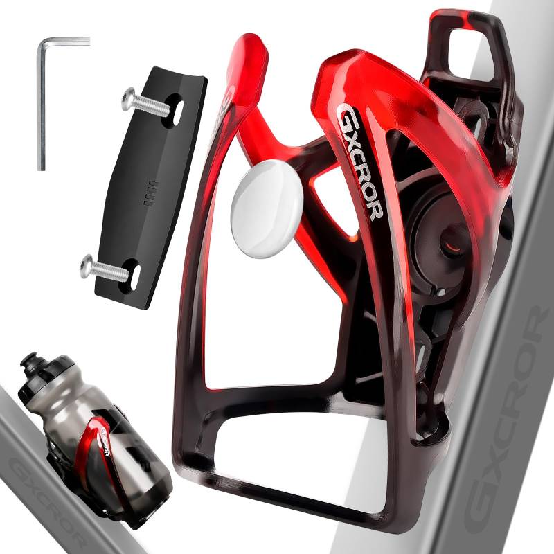GXCROR AirTag Fahrrad Getränkehalter,Flaschenhalter Fahrrad,Getränkehalter Fahrrad,Trinkflaschenhalter Fahrrad,Leichtgewicht Langlebig von GXCROR