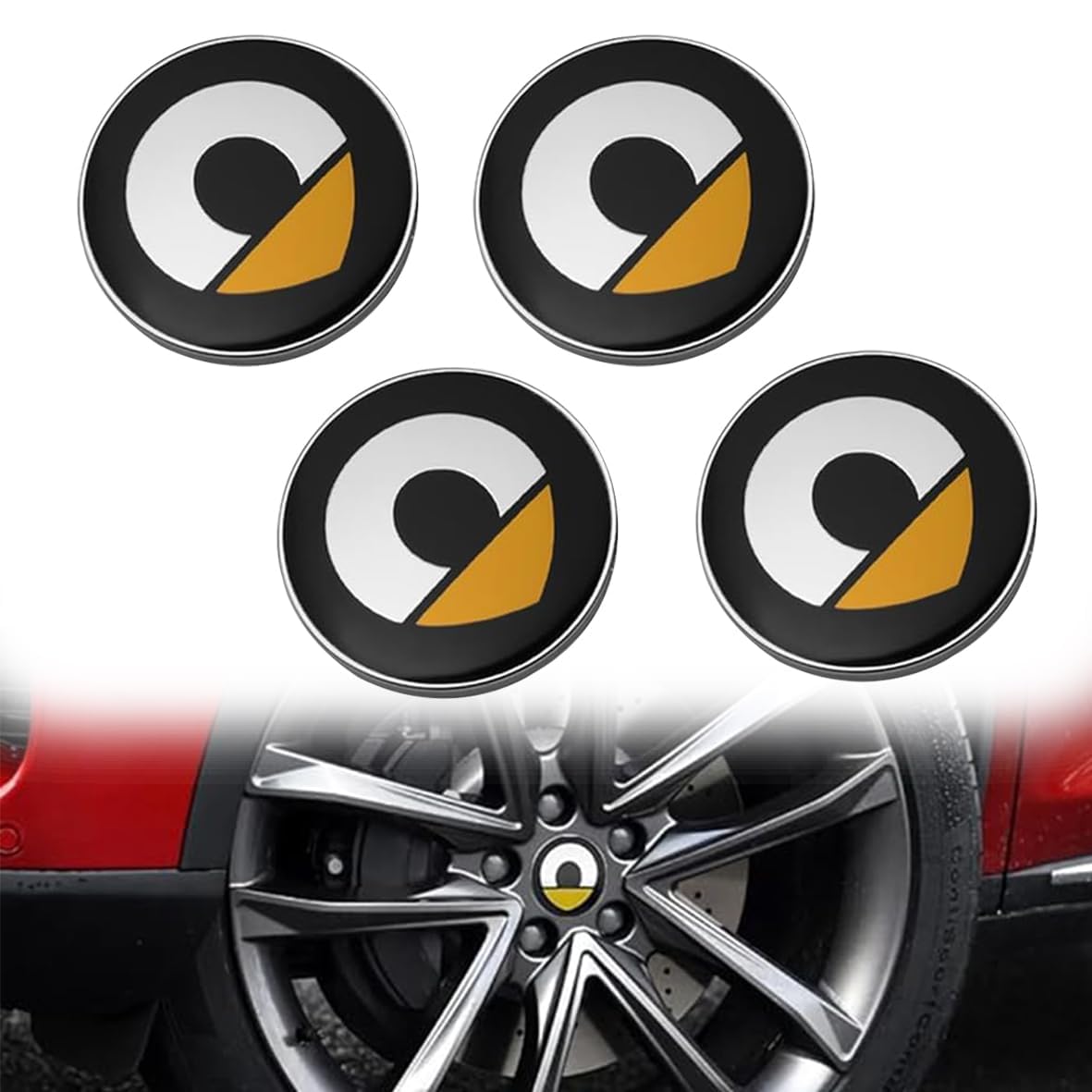 4 Stück 60mm Auto Radnabenkappen Nabendeckel für Smart Crossblade, Radnabenabdeckung Center Felgendeckel Radkappen Wheel Caps,normal-A 4 Stück 60mm Auto Radnabenkappen Nabendeckel für Smart Crossblade, Radnabenabdeckung Center Felgendeckel Radkappen Wheel Caps,normal-A von GXDFC