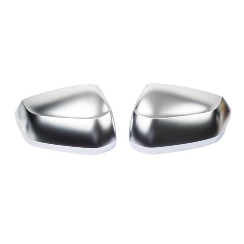 Spiegelkappen Matte Silber Auto Seite Flügel Rückspiegel Abdeckung Shell Caps Fall ABS Chrom Ersetzen Für Audi Q2 2016-2019 Q3 F3 2019 2020 Auto Spiegelkappen von GXFCASE