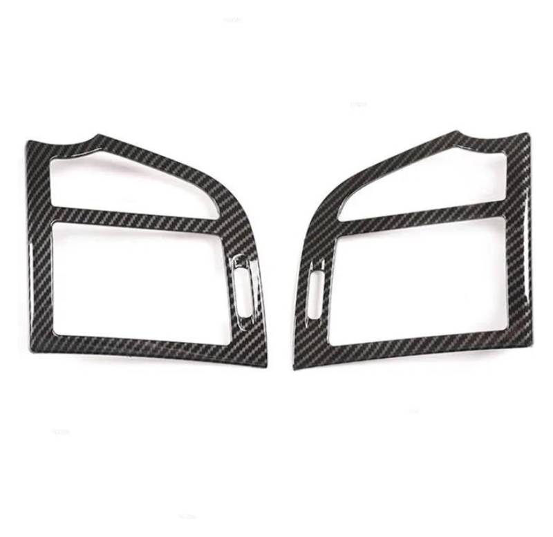 Auto Innenteile Für M&ercedes Für B&ENZ S-Klasse W221 S300 S350 2008-2013 Auto Armaturenbrett Seiten AC Entlüftungsrahmenabdeckung ABS Carbon Texture Trim Panel von GXSAI