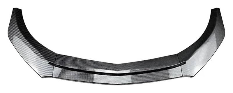 Front Stoßstange Für B&ENZ A-Klasse W176 A200 A260 A45 Für AMG 2013-2018 Auto Frontstoßstangen Glänzend Schwarz Carbonfaser Look Spoilerlippensatz von GXSAI