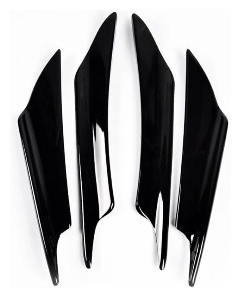 Front Stoßstange Für M&itsubishi Für Lancer Für EVO 10 2008-2017 Splitter Fin Canard Diffusor Valence Universal Auto Frontstoßstange Spoiler Lip Set von GXSAI