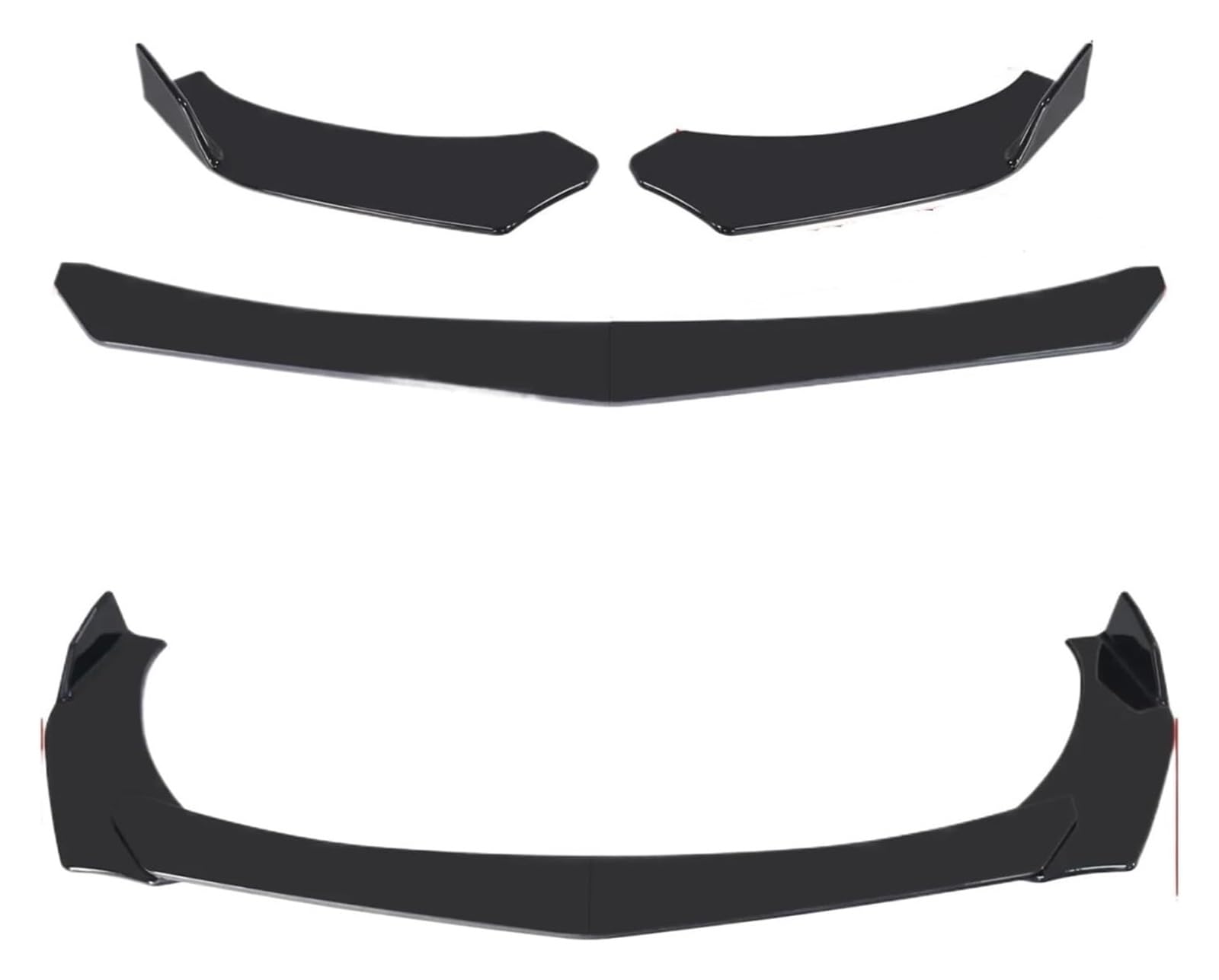 Front Stoßstange Für Suzuki Für Swift Für Baleno 177 cm Verstellbares Auto 4 Stück Frontspoilerlippe Seitensplitter Body Kit Guards Deflector Set Front Stoßstange Für Suzuki Für Swift Für Baleno 177 cm Verstellbares Auto 4 Stück Frontspoilerlippe Seitensplitter Body Kit Guards Deflector Set von GXSAI