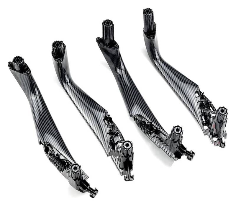 Für BM&W Für 5 Serie Für G30 Für G31 Für G38 Für F90 Auto Innentür Kohlefaserverkleidung Fensterschalter Panel Griff Auto Innenteile(Carbon Fiber Set) von GXSAI