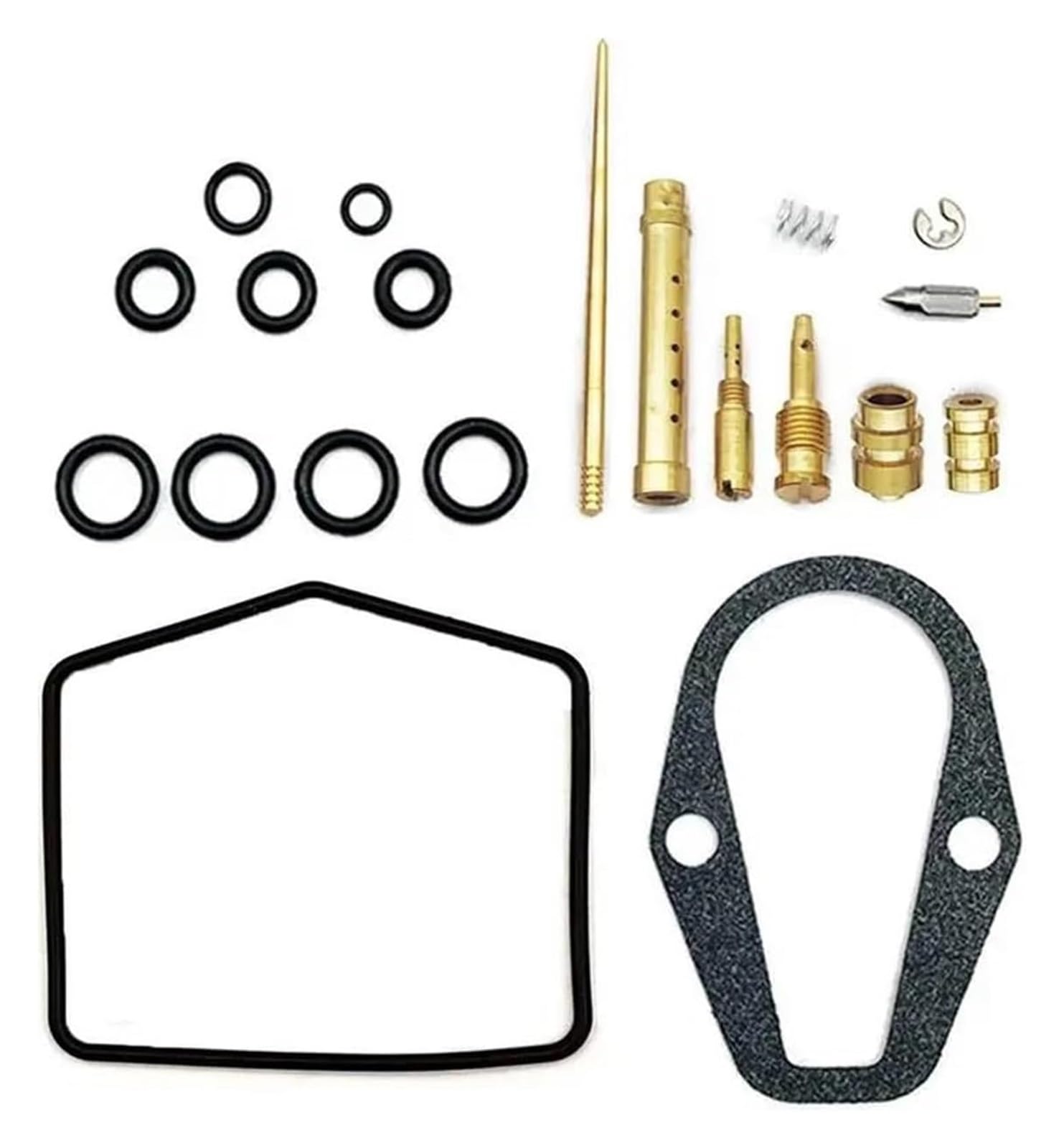 Motorrad Vergaser Reparatursatz Für CB500K 1971-1973 CB500 Für Vier CB 500K 500 K Motorrad Vergaser Wiederaufbau Reparatur Schwimmende Nadel Dichtung Teile Ersatz(Color 3) von GXSAI