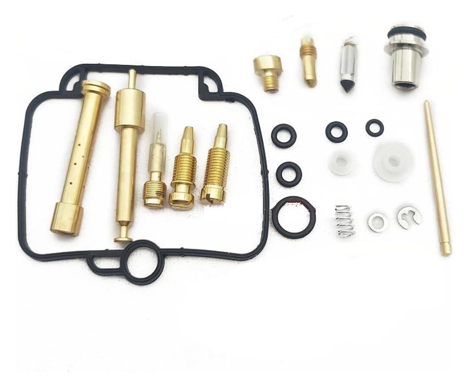 Motorrad Vergaser Reparatursatz Für Suzuki GS500E DR350 DR250S/SE GSX1100 Für Mikuni BST33 GS500 DR250 Motorrad Vergaser Reparatur Schwimm Nadel Dichtung Teile(1 Set) von GXSAI