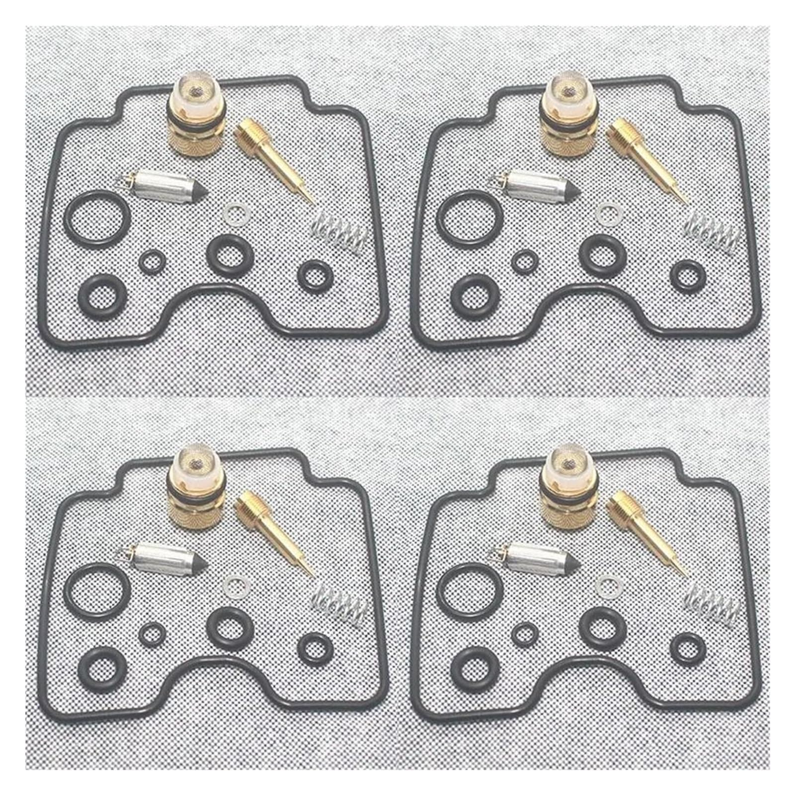 Motorrad Vergaser Reparatursatz Für Suzuki GSX750F Für Katana GSX750 GSX 750 F Motorrad Vergaser Wiederaufbau Nadel Ventil Dichtung Luft Schraube Membran Float Ersatz(Color 5) von GXSAI