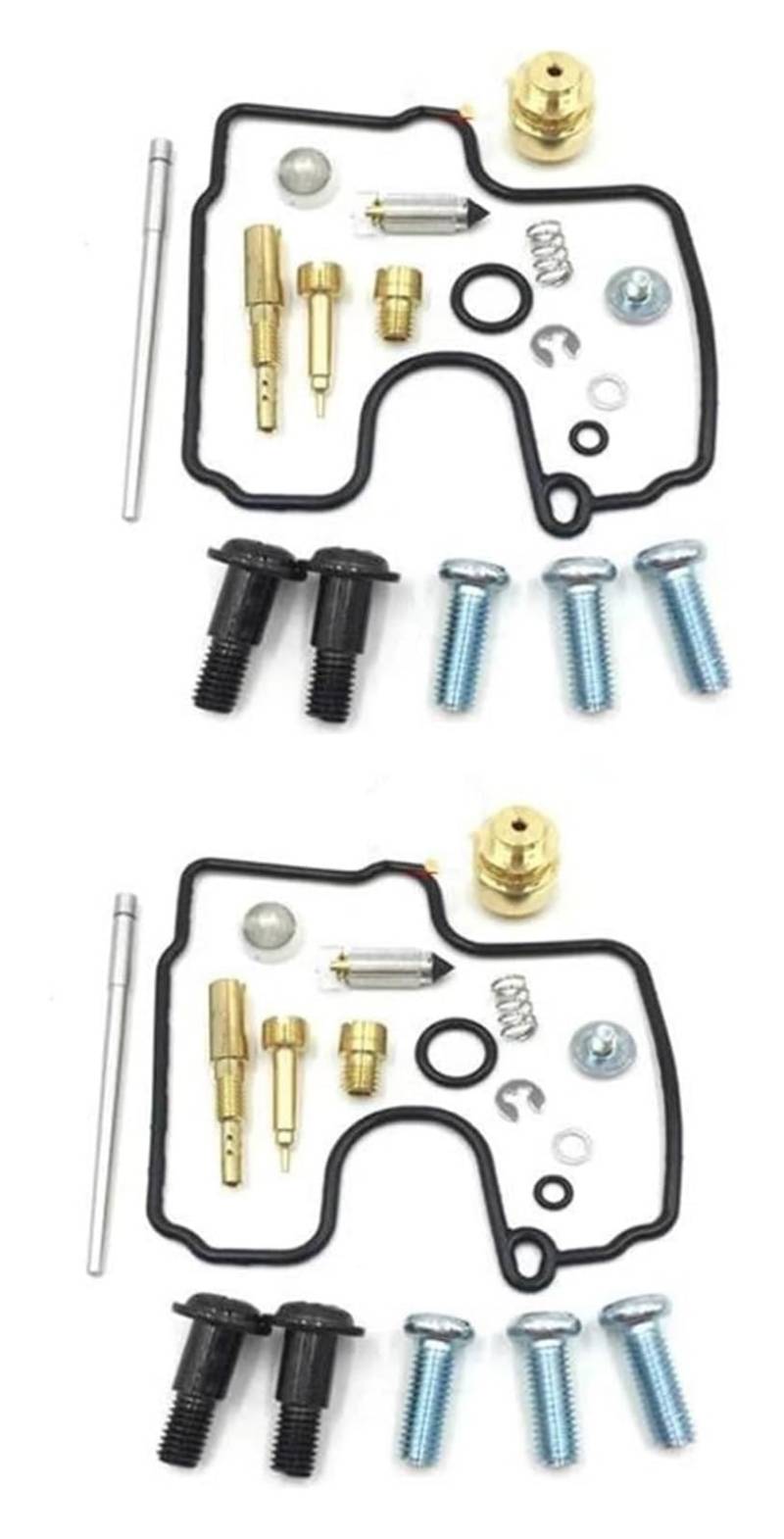 Motorrad Vergaser Reparatursatz Für Suzuki SV650 SV650S 1999-2001 2002 Motorrad Vergaser Reparatur Dichtungen Jets Carb Rebuild Kits von GXSAI