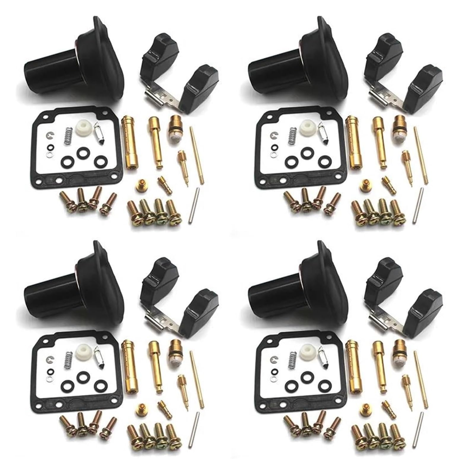 Motorrad Vergaser Reparatursatz Für Y&amaha XJR 400 1994-1999 XJR400 Motorradvergaser Wiederaufbau Reparatur Kolben Membran Schwimmer Reparatur Teile Ersatz(Color 1) von GXSAI