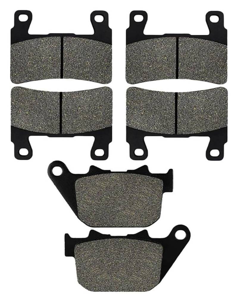 Vorderseite Bremsbeläge Für Harley XR1200 XR 1200 2008 2009 2010 Für XR1200X 2010 2011 2012 Motorrad Vorne Hinten Disc Bremsbeläge(Front and Rear) von GXSAI