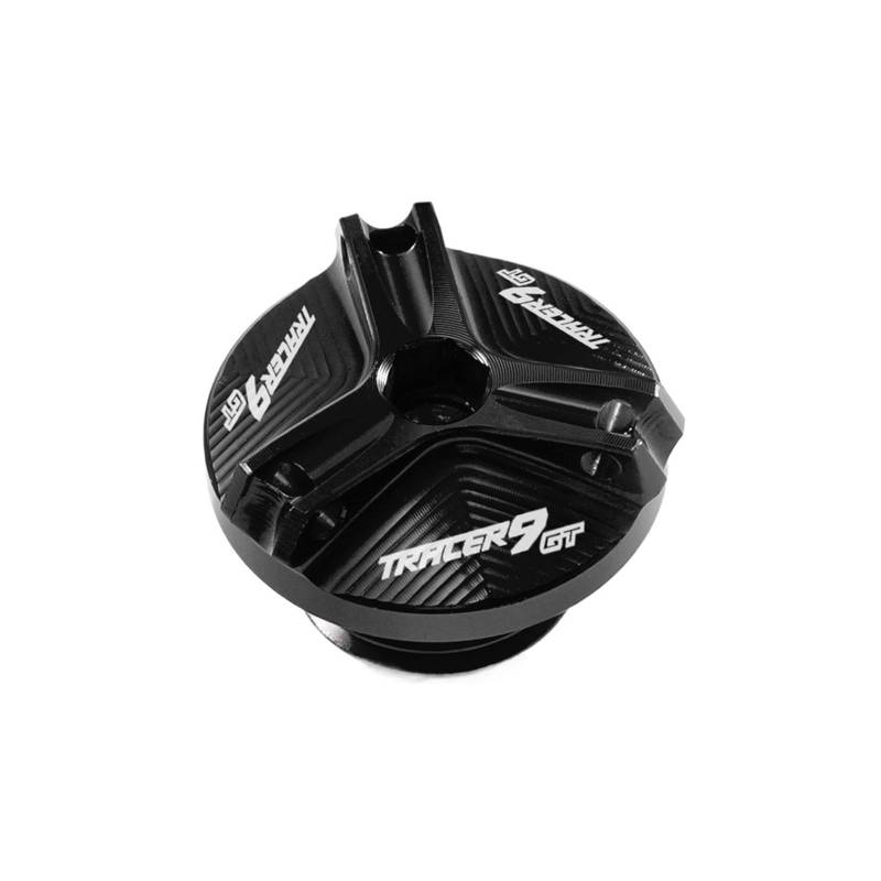 Deckel des Bremsflüssigkeitsbehälters Vorne Und Hinten, Passend Für TRCAER9GT Motorrad Bremsflüssigkeitsdeckel(M2.5 Black) von GXTCJDM