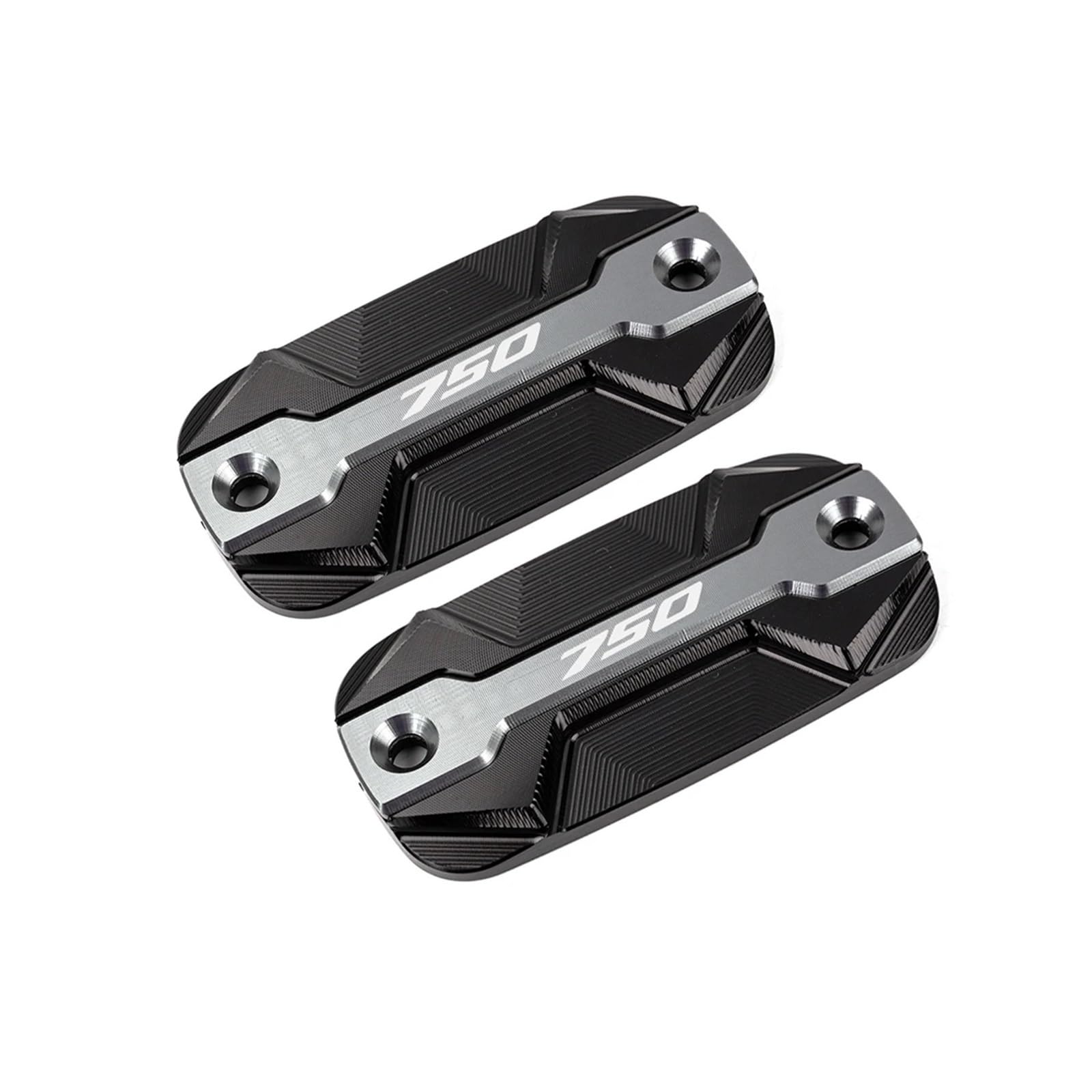 Geeignet Für FORZA750 2020-2024 Front Brake Reservoir Tank Caps Motoröl Füllstoff Abdeckung Motorrad Bremsflüssigkeitsdeckel(2 Grey) von GXTCJDM
