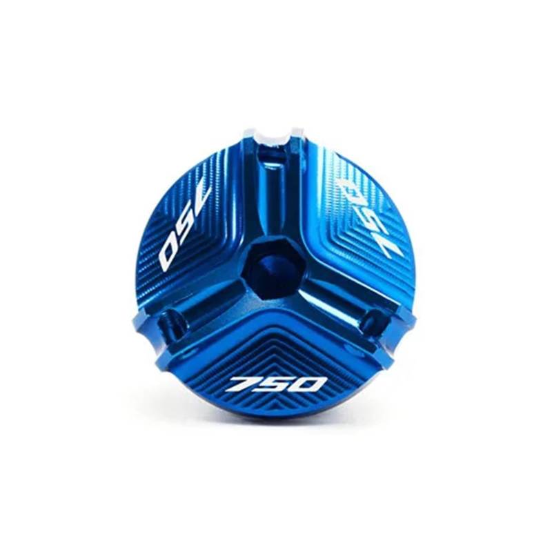 Geeignet Für FORZA750 2020-2024 Front Brake Reservoir Tank Caps Motoröl Füllstoff Abdeckung Motorrad Bremsflüssigkeitsdeckel(Blau) von GXTCJDM