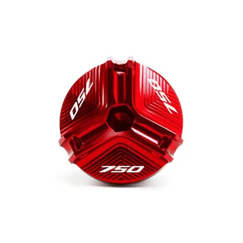 Geeignet Für FORZA750 2020-2024 Front Brake Reservoir Tank Caps Motoröl Füllstoff Abdeckung Motorrad Bremsflüssigkeitsdeckel(Red) von GXTCJDM