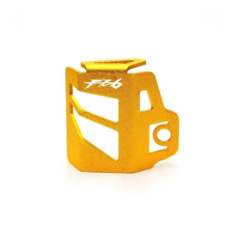 Geeignet Für FZ6 6R (Nicht Passend Für 2007–2009) Schutzabdeckung Für Den Hinteren Bremsflüssigkeitsbehälter Motorrad Bremsflüssigkeitsdeckel(Gold) von GXTCJDM