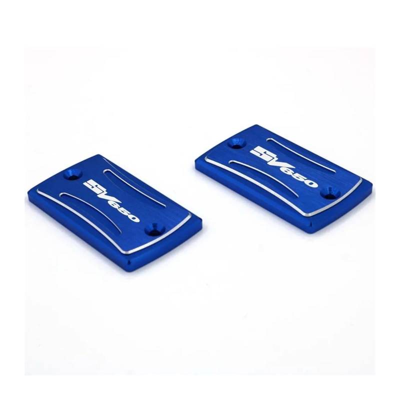 Geeignet Für SV650/S 1999-2019 Vorne Bremse Kupplung Zylinder Flüssigkeit Reservoir Abdeckung Motorrad Bremsflüssigkeitsdeckel(Blue 2) von GXTCJDM