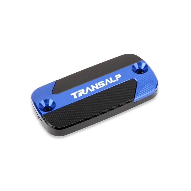 Geeignet Für TRANSALP750 Front Brake Reservoir Flüssigkeit Tank Öl Tasse Abdeckung Motorrad Bremsflüssigkeitsdeckel(1 Piece Blue) von GXTCJDM