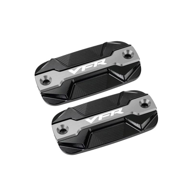 Geeignet Für VFR 800 800F Vorne Brems Flüssigkeit Reservoir Abdeckung Motorrad Bremsflüssigkeitsdeckel(2 Grey) von GXTCJDM
