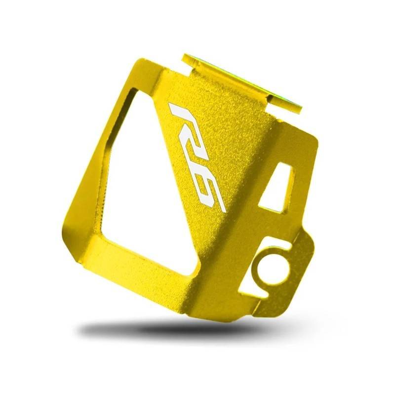 Geeignet Für YZF R6 2010–2022 Schutzabdeckung Für Den Hinteren Bremsbehälter Motorrad Bremsflüssigkeitsdeckel(Gold) von GXTCJDM