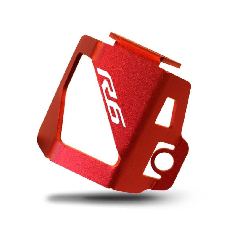 Geeignet Für YZF R6 2010–2022 Schutzabdeckung Für Den Hinteren Bremsbehälter Motorrad Bremsflüssigkeitsdeckel(Red) von GXTCJDM