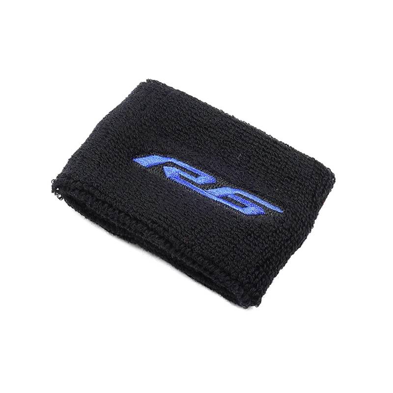 Geeignet Für YZF R6 Front Brake Reservoir Socke Mantel Ärmel Schlüsselanhänger Motorrad Bremsflüssigkeitsdeckel(Blau) von GXTCJDM