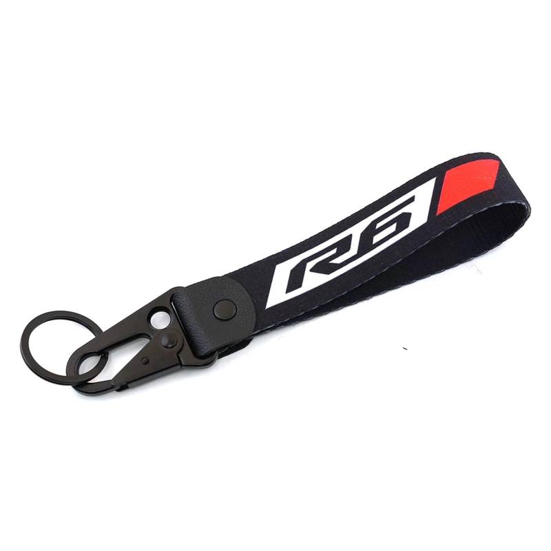 Geeignet Für YZF R6 Front Brake Reservoir Socke Mantel Ärmel Schlüsselanhänger Motorrad Bremsflüssigkeitsdeckel(C red) von GXTCJDM