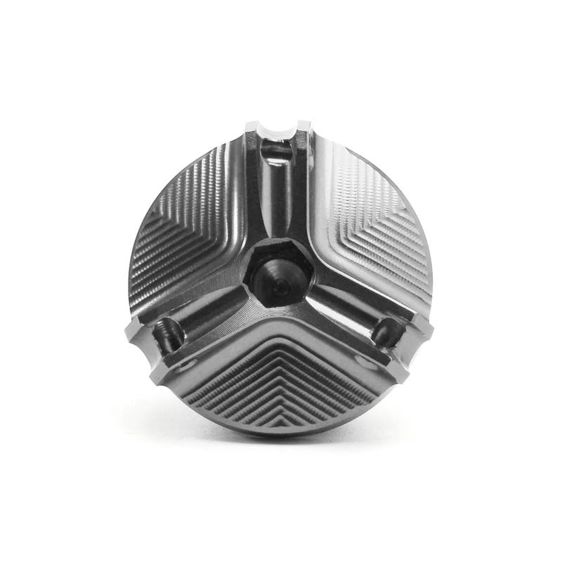 Geeignet Für Z 400 500 Hinten Vorne Brems Flüssigkeit Reservoir Kappe Motorrad Bremsflüssigkeitsdeckel(Grey) von GXTCJDM