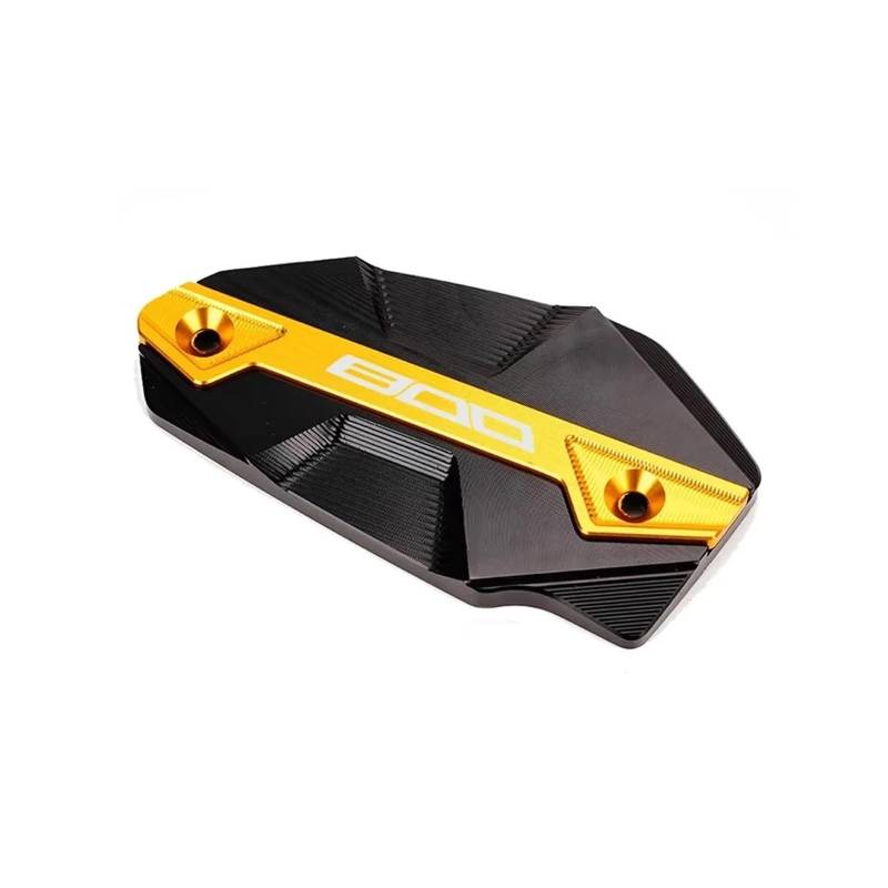 Geeignet Für Z 800 2012-2016 Brems Flüssigkeit Zylinder Master Reservoir Öl Füllstoff Abdeckung Motorrad Bremsflüssigkeitsdeckel(Gold) von GXTCJDM