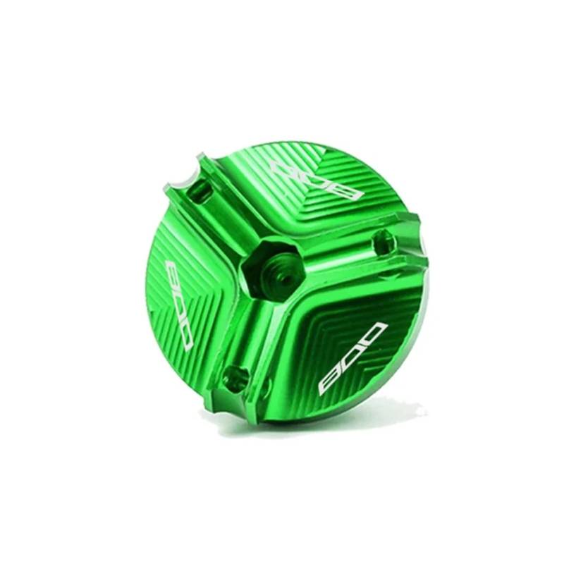 Geeignet Für Z 800 2012-2016 Hinten Vorne Brems Flüssigkeit Reservoir Öl Stecker Abdeckung Motorrad Bremsflüssigkeitsdeckel(Green) von GXTCJDM