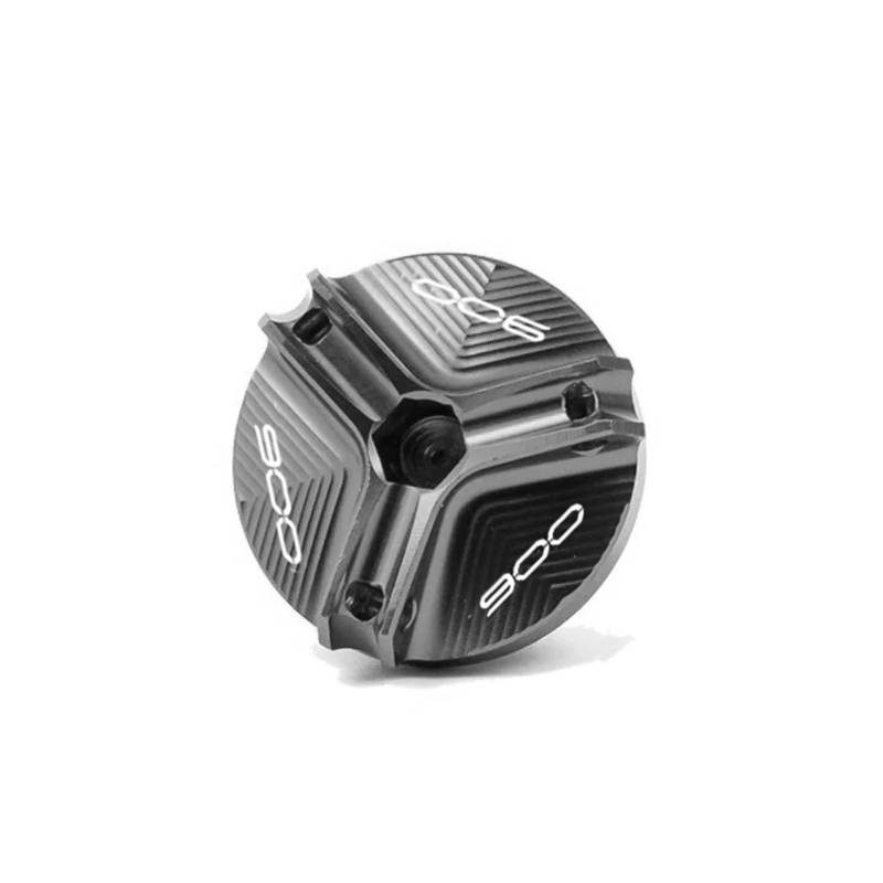 Geeignet Für Z 900 2017-2024 Vorne Hinten Brems Flüssigkeit Reservoir Abdeckung Motorrad Bremsflüssigkeitsdeckel(Grey) von GXTCJDM