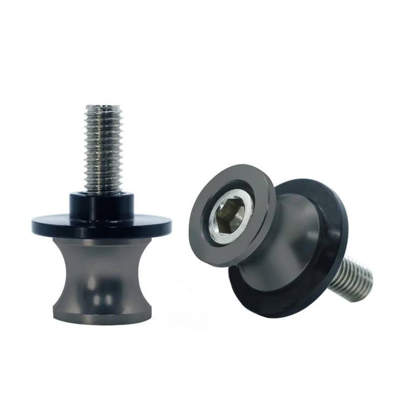 Motorrad Bobbins Geeignet Für Z900 Z 900 6/8/10MM Universal Ständer Schraube Paddock(Titanium M8) von GXTCJDM