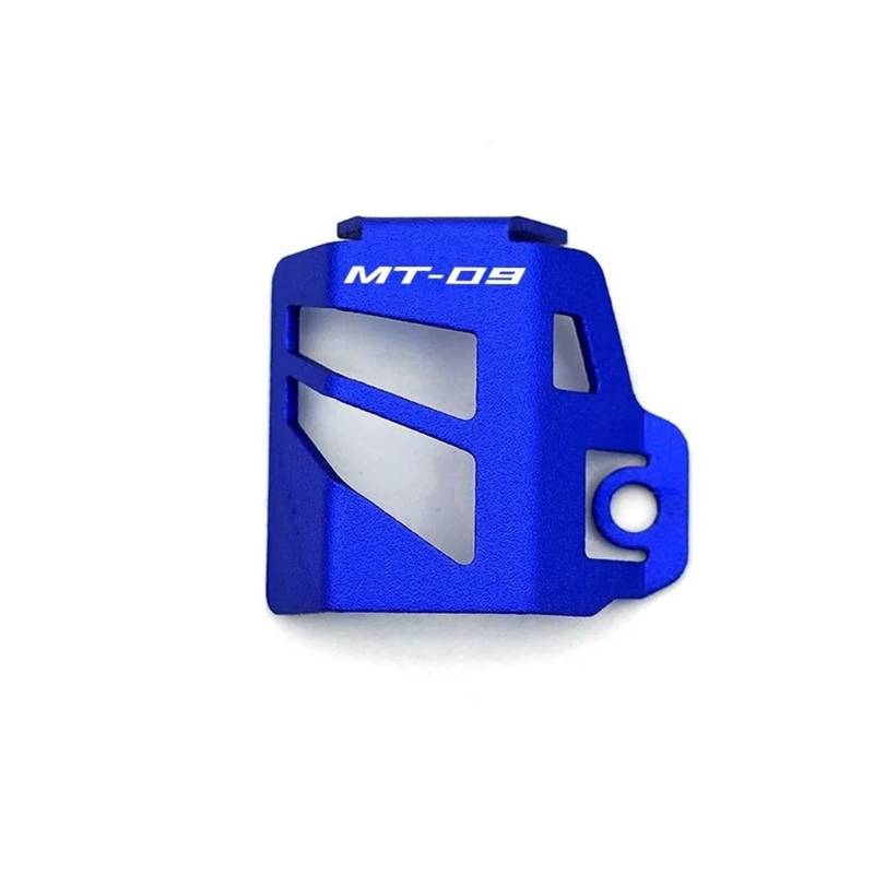Motorrad Hinten Brems Flüssigkeit Reservoir Abdeckung Schutz Passend Für MT 07 09 Motorrad Bremsflüssigkeitsdeckel(Blue 09) von GXTCJDM