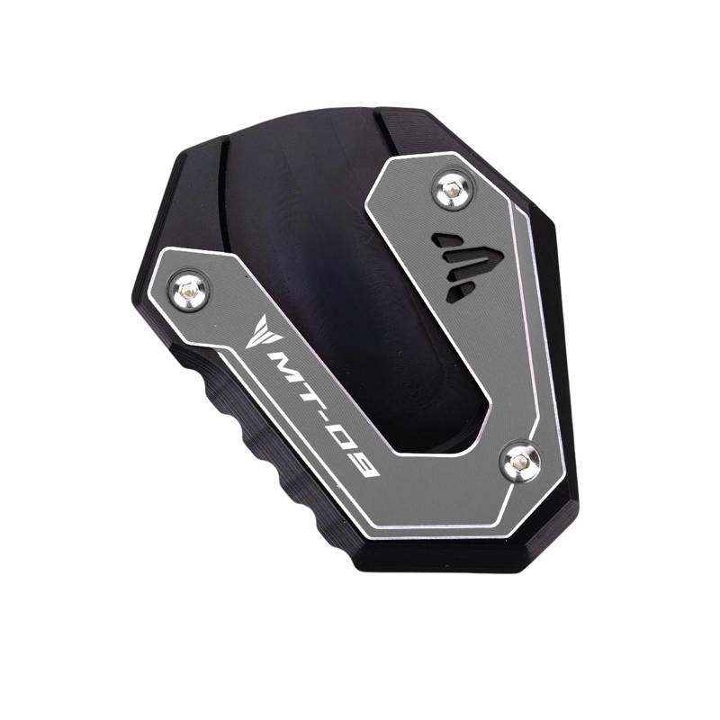Passend Für MT 09 2014-2025 Seitenständer Vergrößern Ständer Verlängerungsplatte Schlüsselanhänger Motorrad Seitenständer Vergrößern(Dark Grey) von GXTCJDM