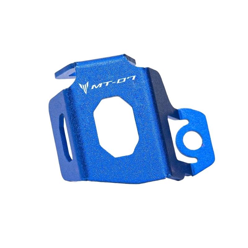 Schutzabdeckung Für Den Hinteren Bremsflüssigkeitsbehälter Passend Für MT 09 07 Motorrad Bremsflüssigkeitsdeckel(07-Blue) von GXTCJDM