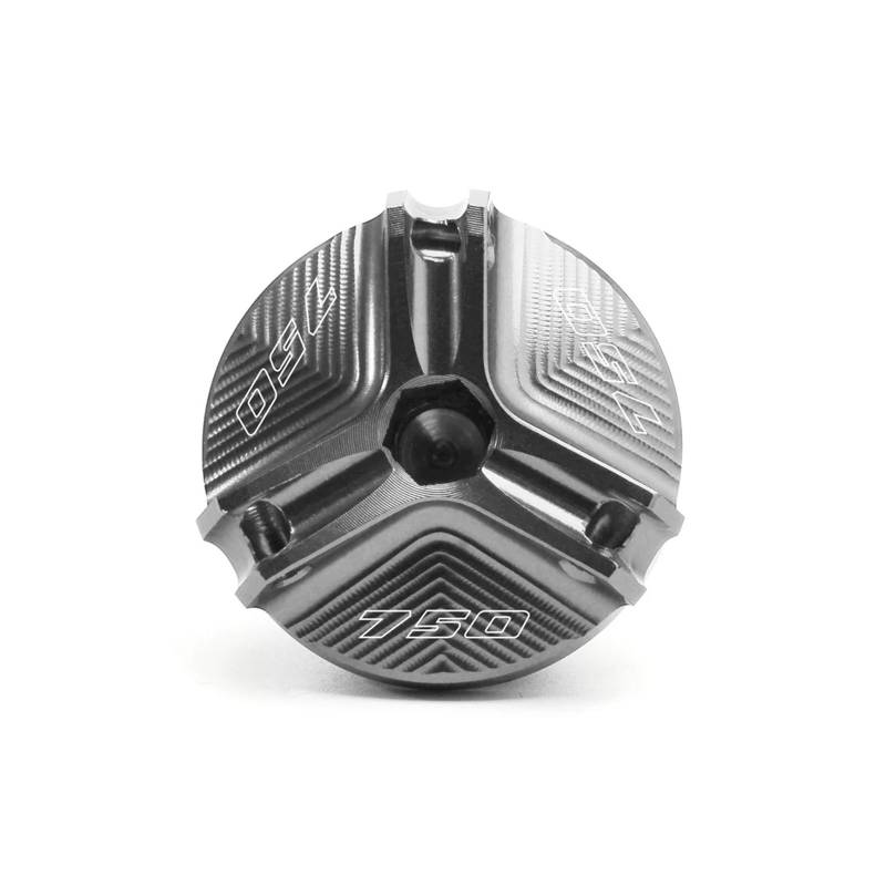 Vorne Hinten Brems Flüssigkeit Reservoir Abdeckung Geeignet Für Z 750 2005-2012 Schutz Öl Füllstoff Motorrad Bremsflüssigkeitsdeckel(Grey) von GXTCJDM