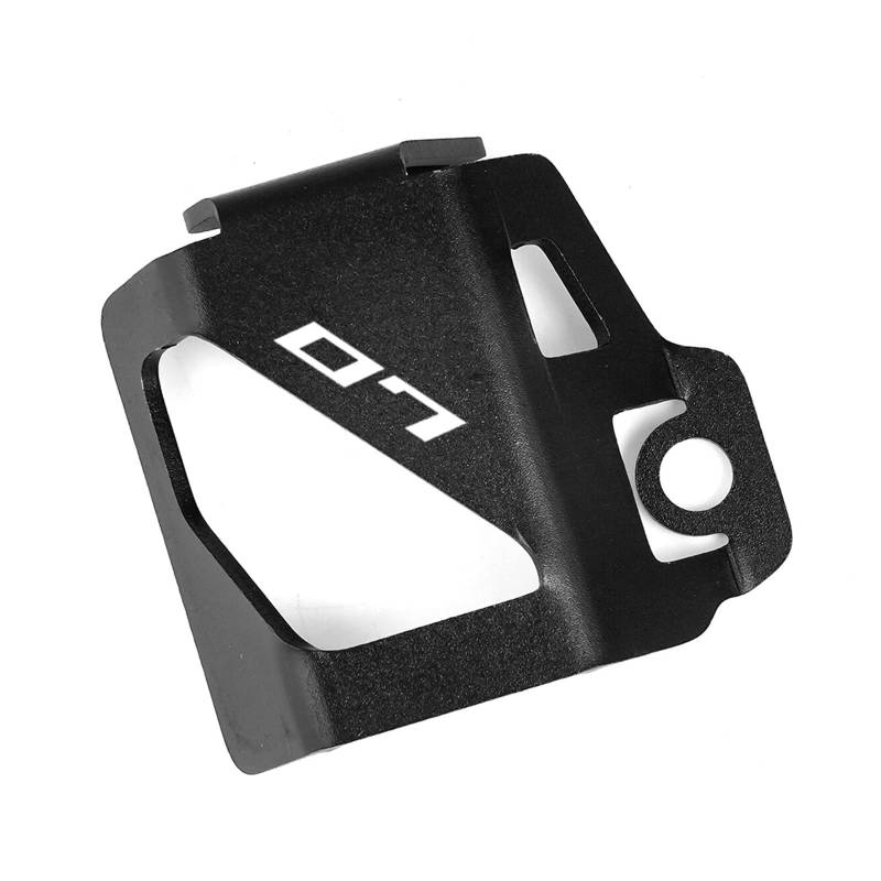 Vorne Hinten Brems Flüssigkeit Reservoir Motor Abdeckung Geeignet Für MT 07 FZ07 2014-2024 Motorrad Bremsflüssigkeitsdeckel(Schwarz) von GXTCJDM